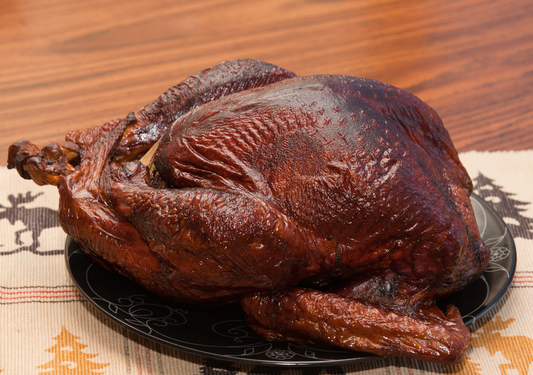 alt="smoked beer can turkey recipe"