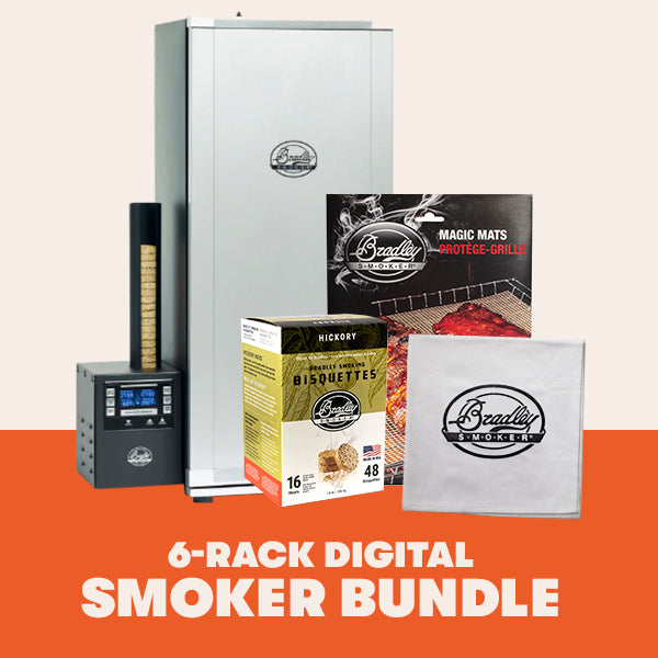 6-Rack Digital Smoker Bundle