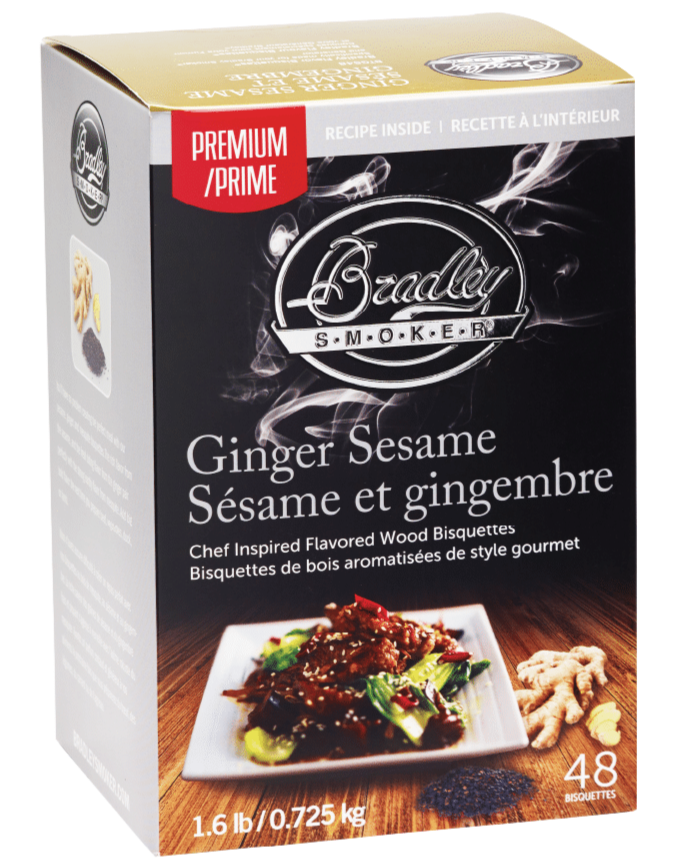 Premium Ginger Sesame Wood Bisquettes
