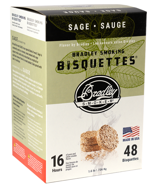 Premium Sage Wood Bisquettes