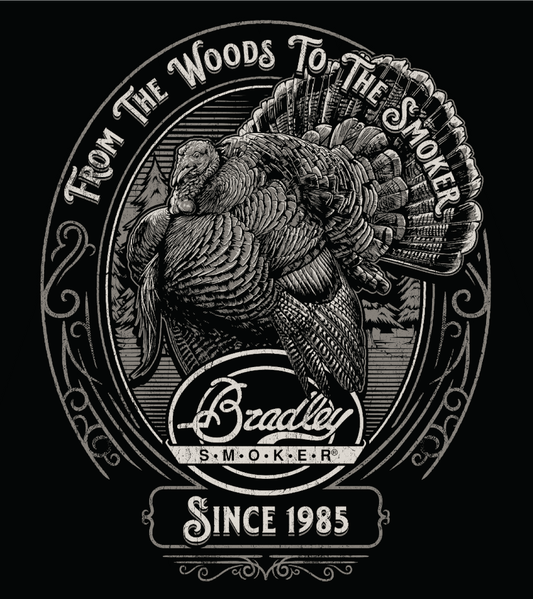 Bradley Turkey T-Shirt, Black