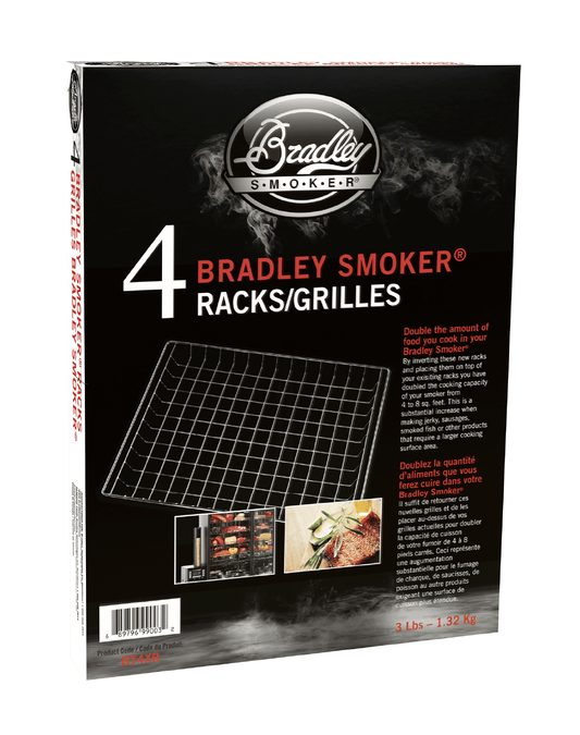Smoker Racks, 15x11 in, 4 pack