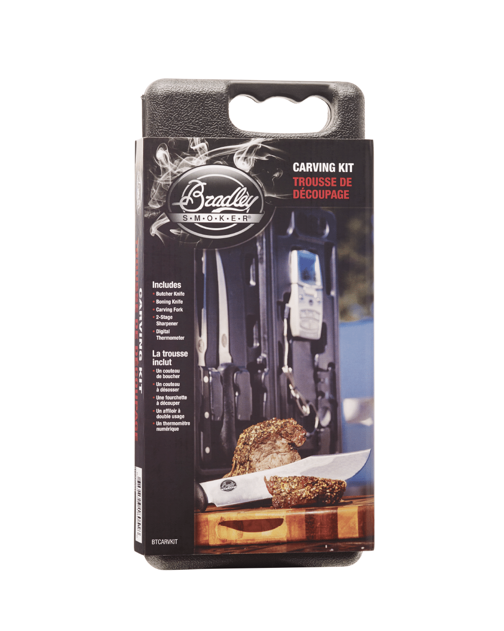 Bradley Smoker Tools: Knife Kit With Thermometer